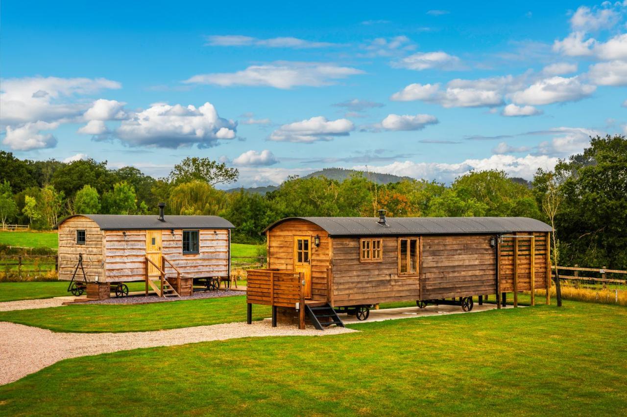 Ashwood Shepherd Hut -Ockeridge Rural Retreats Apartment วุร์สเตอร์ ภายนอก รูปภาพ